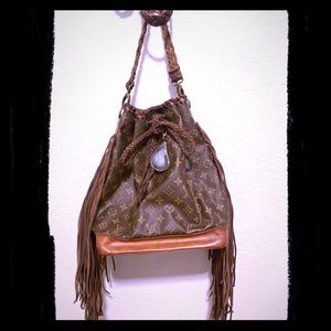 Vintage Boho Louis Vuitton Noe bag